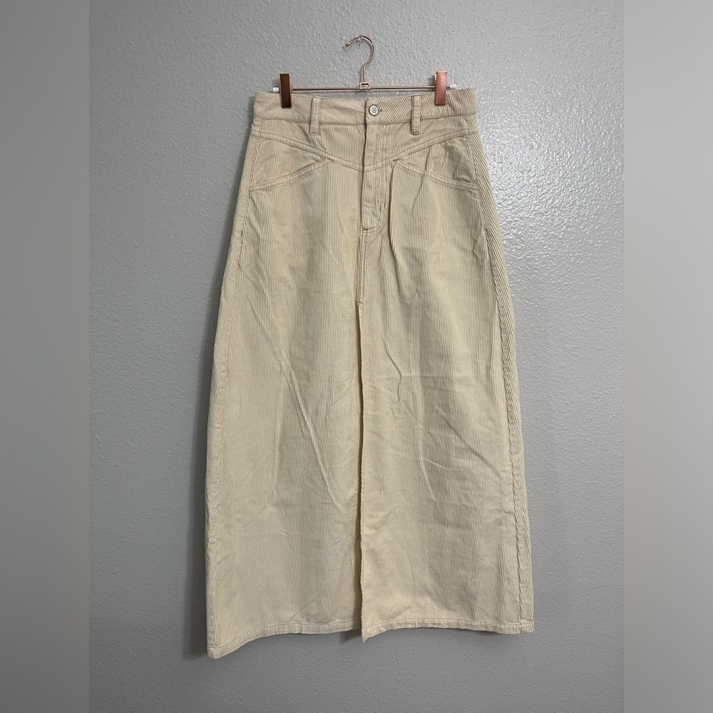 Free People Come As You Are Cord Maxi Skirt - Picture 9 of 11